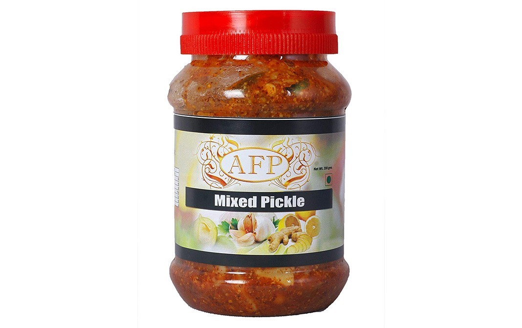 AFP Mixed Pickle    Plastic Jar  200 grams
